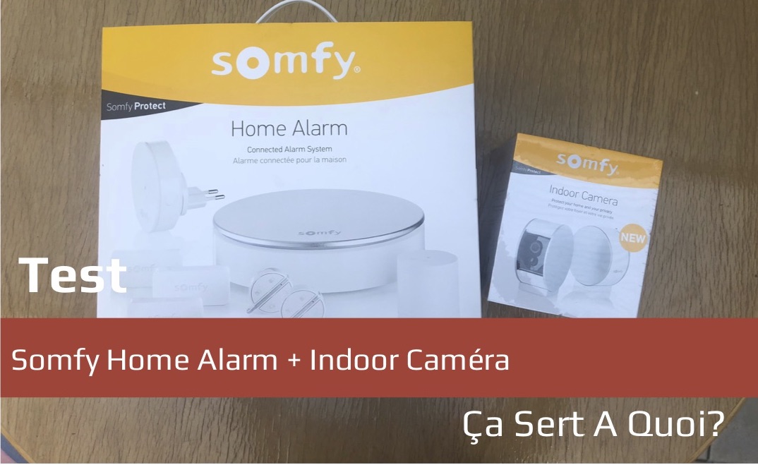 Somfy Home Alarm + Somfy Protect Détecteur de fumée