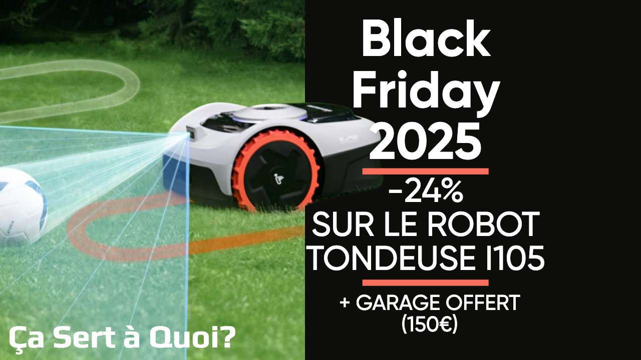 Robot Tondeuse Black Friday